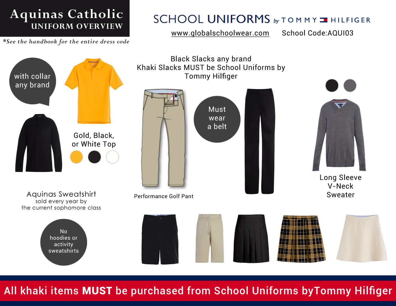 Tommy hilfiger school uniforms discount clearance code