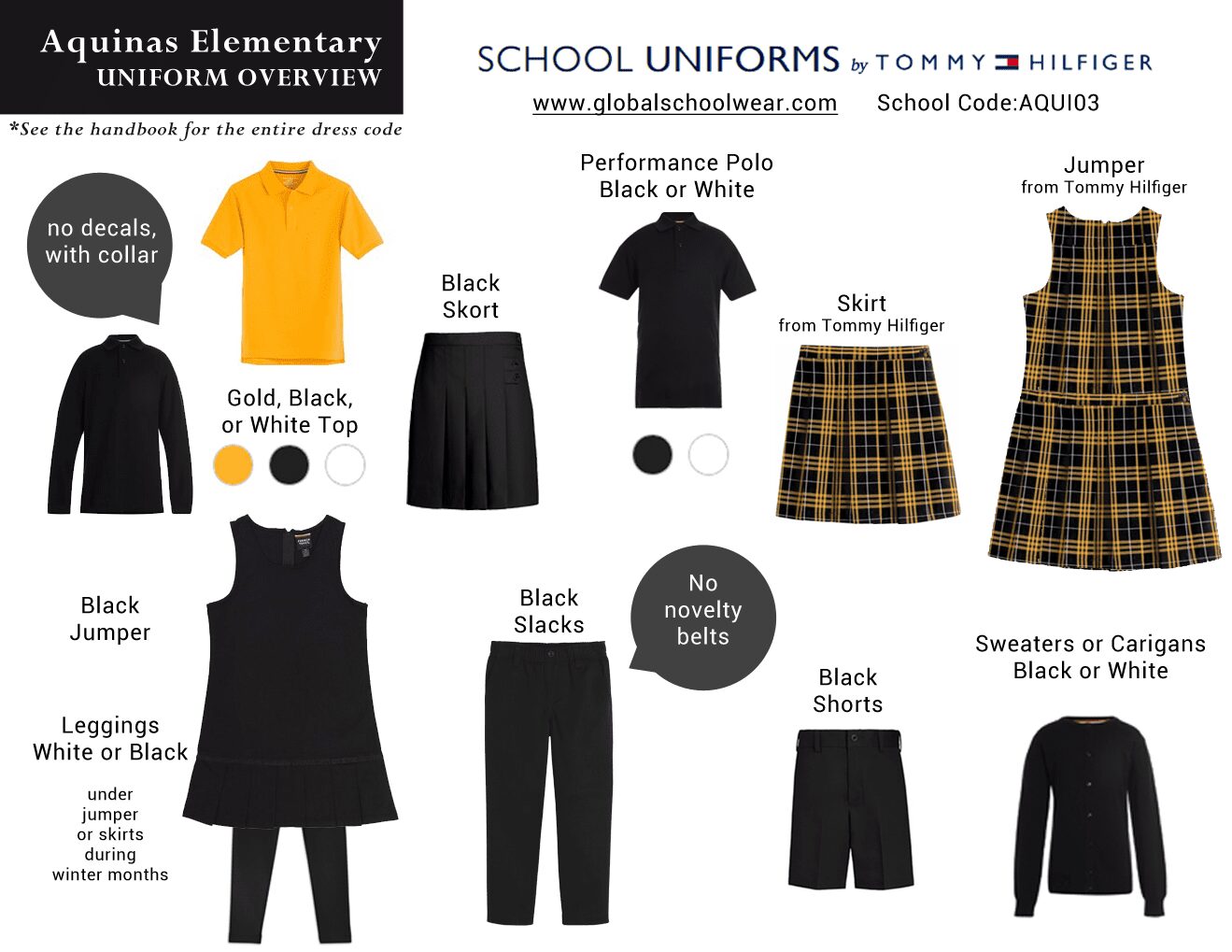 Tommy hilfiger school uniforms discount clearance code