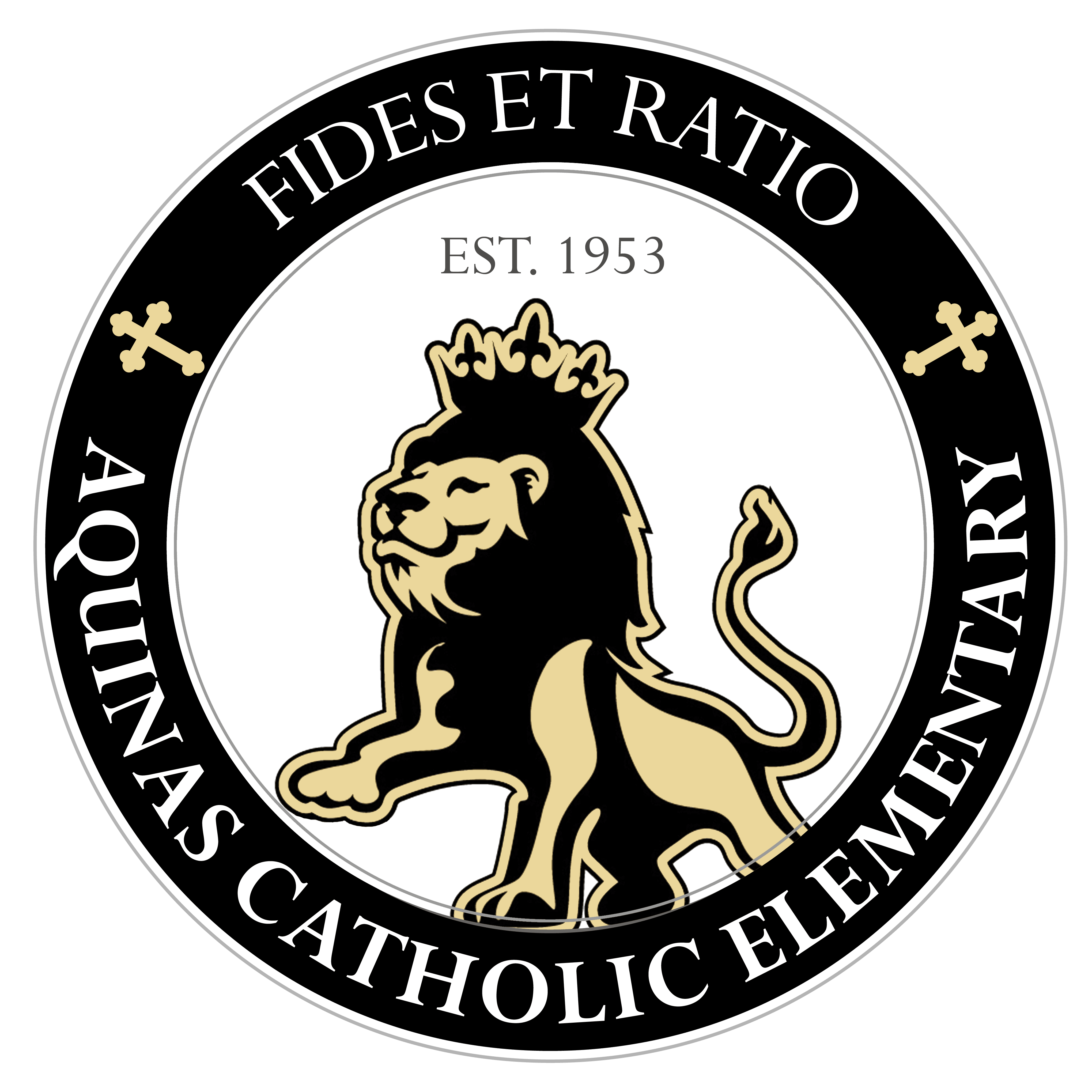 crest round color elem Elementary Logo